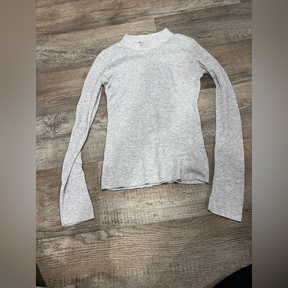 Urban revivo Gray‎ Long Sleeve Top 10